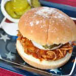 Slow Cooker BBQ Chicken- super simple and delicious. Use for sandwiches, tacos and more! | www.nutritiouseats.com