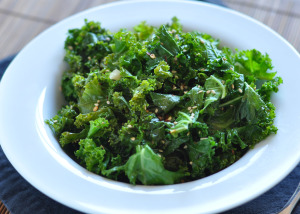 Sauteed Sesame Kale and Meal Planning