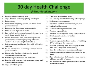 Lacking Motivation? Join My 30 Day Health Challenge!