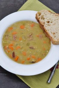 Welcome Fall with a Classic: Split Pea and Ham Soup