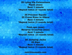 Fitness Friday! Six No-Equiment Needed Workouts!