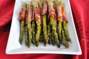 Prosciutto Wrapped Asparagus & Meal Planning