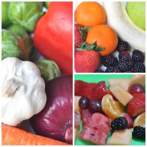 Eat the Colors of the Rainbow {National Nutrition Month}