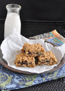 Blueberry Granola Bars & Meal Planning