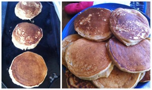 Whole Wheat Buttermilk Pancakes