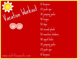 Vacation Workout