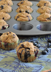 Blueberry Zucchini Muffins