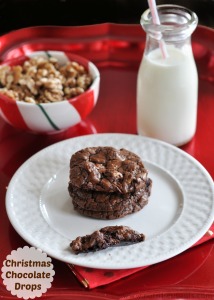 Christmas Chocolate Drops with Dove® Chocolate