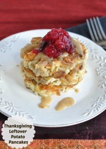 Thanksgiving Leftover Potato Pancakes