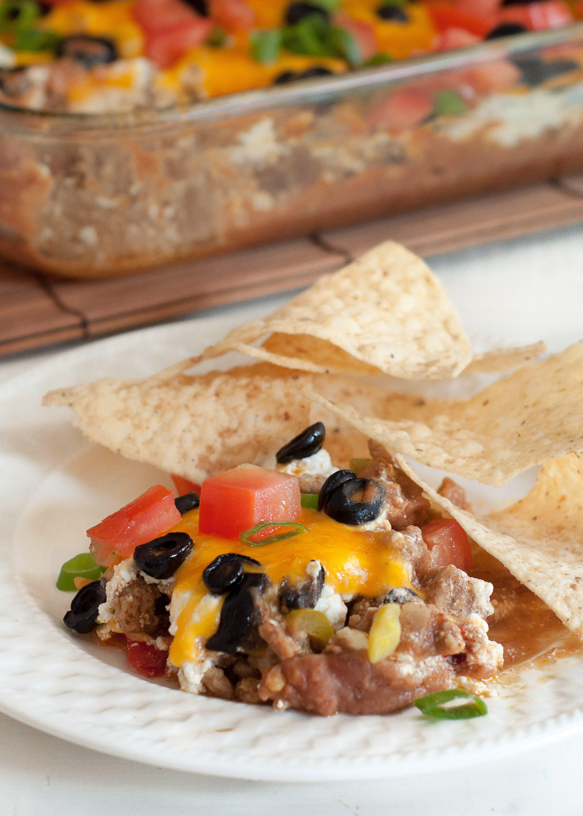 Baked Taco Dip + Giveaway | Nutritious Eats