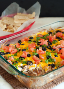 Baked Taco Dip + Giveaway