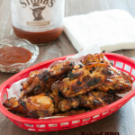 Baked BBQ Chicken Wings #glutenfree | www.nutritiouseats.com