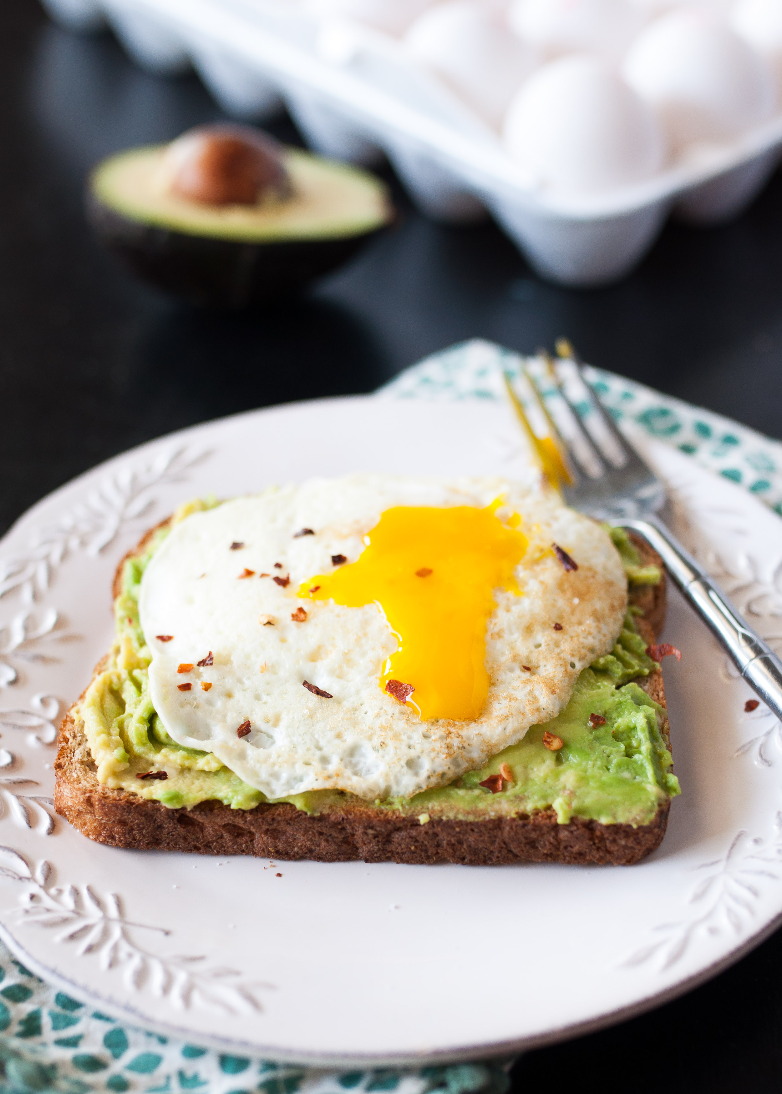 Avocado Egg Toast | Nutritious Eats