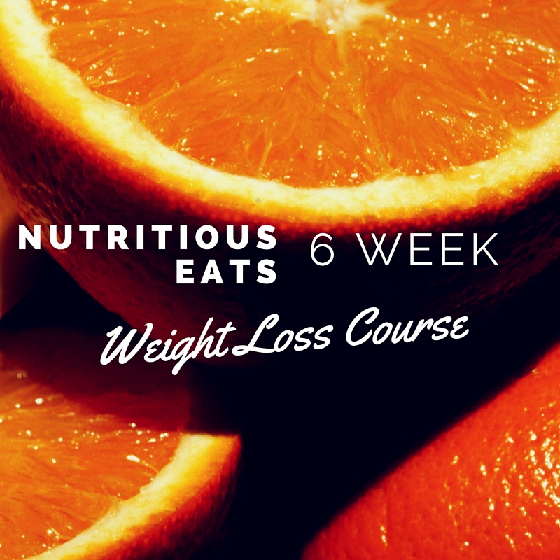 Nutritious Eats 6 Week Weight Loss Course- www.nutritiouseats.com