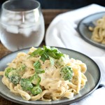 Vegan Pasta Alfredo With Broccoli | Nutritious Eats