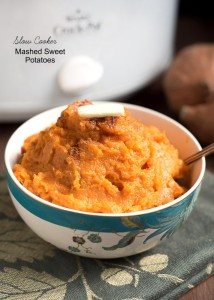 Slow Cooker Mashed Sweet Potatoes