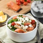 Smoked Salmon Salad- a delicious and easy lunch or light dinner #glutenfree | Nutritious Eats