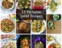 15 Packable Salad Recipes - Tips for Packing More Salads In Your Lunch| www.nutritiouseats.com