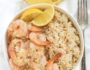 Hawaiian Garlic Shrimp- just like the garlic shrimp you'll find in Hawaii. Sweet buttery garlic sauce ready in under 20 minutes. #glutenfree | www.nutritiouseats.com