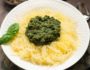 Vegan Pesto Spaghetti Squash- pesto is ready in less than 5 minutes! Pairs perfectly with a spaghetti squash for a nutritious side. | www.nutritiouseats.com