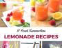 31 Fresh Summertime Lemonade Recipes- RoundUp | www.nutritiouseats.com