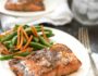 Easy Dijon Garlic Salmon #glutenfree | www.nutritiouseats.com
