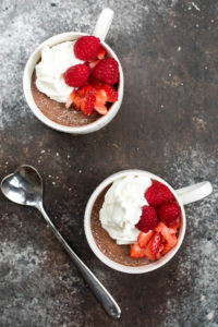 Overnight Chocolate Chia Seed Pudding {Gluten Free}