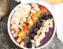Blueberry Smoothie Breakfast Bowl- a delicious and nourishing bowl that is gluten free, plant based and great for any meal! #ad | www.nutritiouseats.com