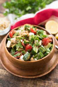 Mediterranean Power Bowl {Gluten Free}