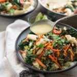 Ready in under 30- forget take out, try this naturally gluten and dairy free easy Green Curry with Chicken and Vegetables