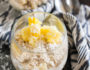 Pineapple Coconut Overnight Oats are a simple, make-ahead breakfast that will provide you with long lasting balanced nutrition!