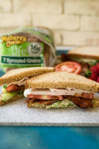 Turkey Caesar BLT Sandwiches + What To Pack For The Pool