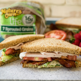 Turkey Caesar BLT Sandwiches are simple to prepare and great to pack for a dinner at the pool or a family picnic.