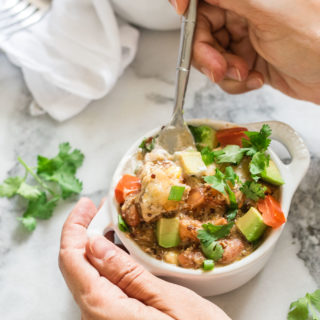 Slow Cooker Tex-Mex Quinoa is a gluten free, vegetarian meal that is a breeze to throw together and packed with long lasting plant protein.