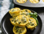 Broccoli Egg Muffins on a Plate