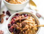 Nothing says fall more than this protein-packed Pumpkin Chai Spiced Oatmeal, gluten free and vegan!