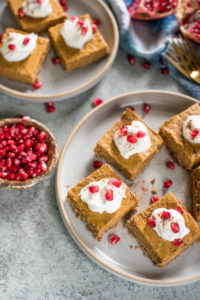 Pumpkin Pie Bars {Gluten Free}