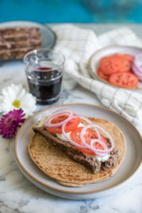 Gyro Meatloaf Pita Sandwich