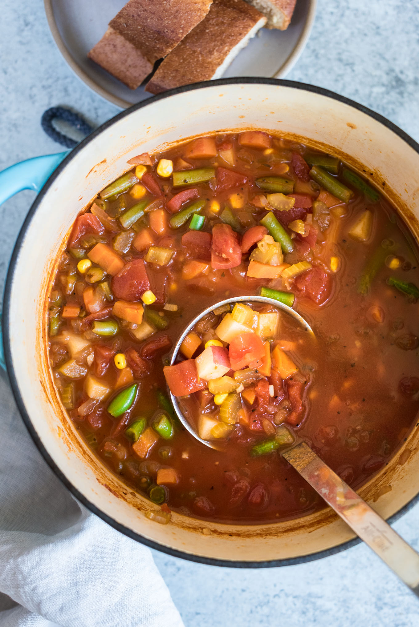 Easy Vegetable Soup-7 - Nutritious Eats